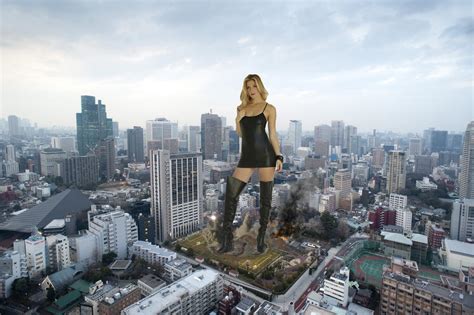 Giantess City Porn